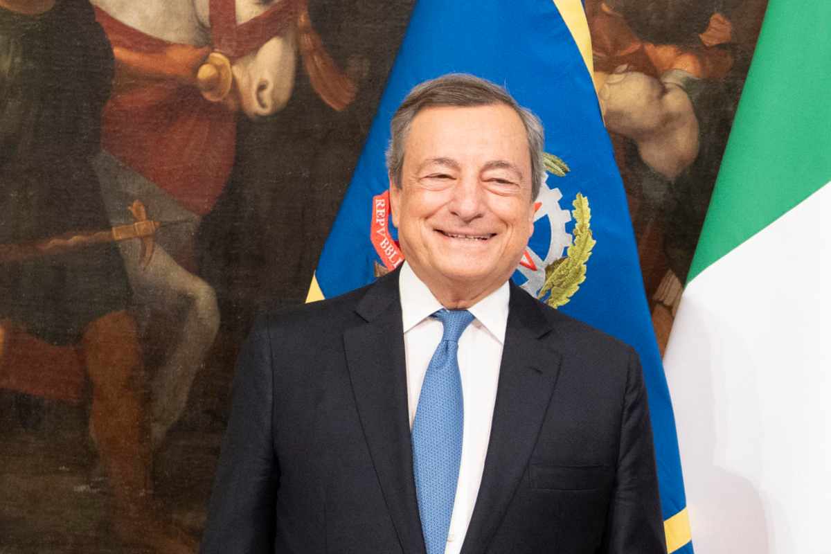 Mario Draghi rilascia una intervista