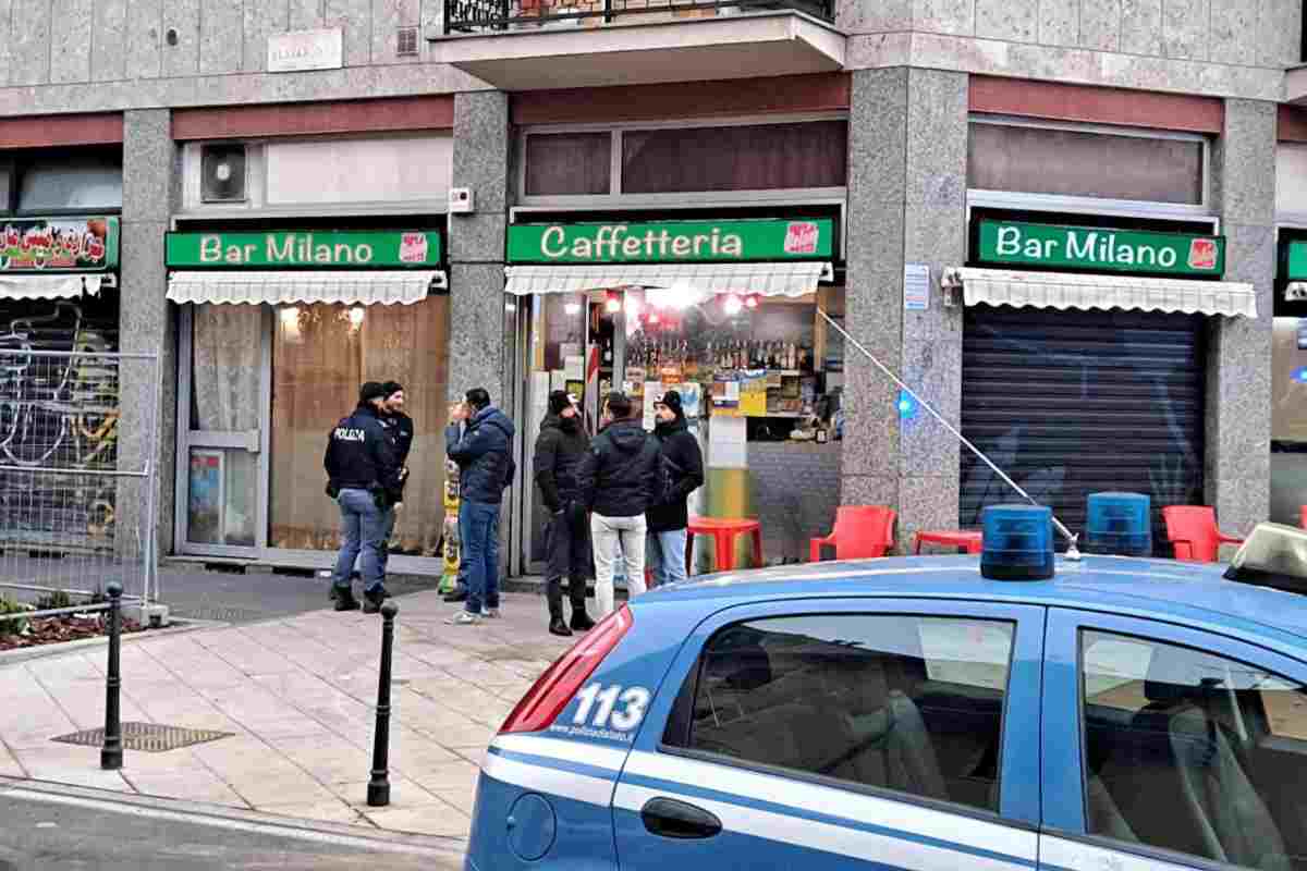 Omicidio in un bar a Milano