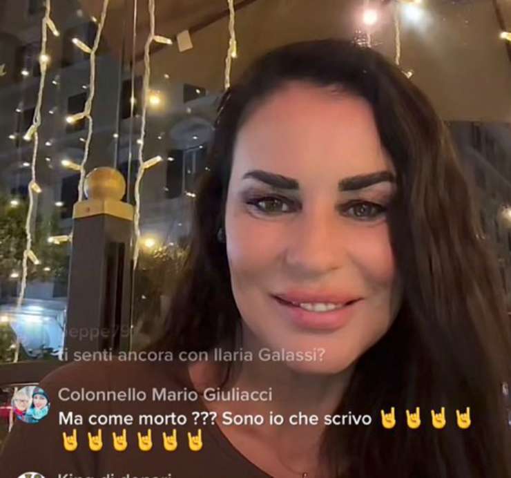 Antonella Mosetti diretta Tik tok