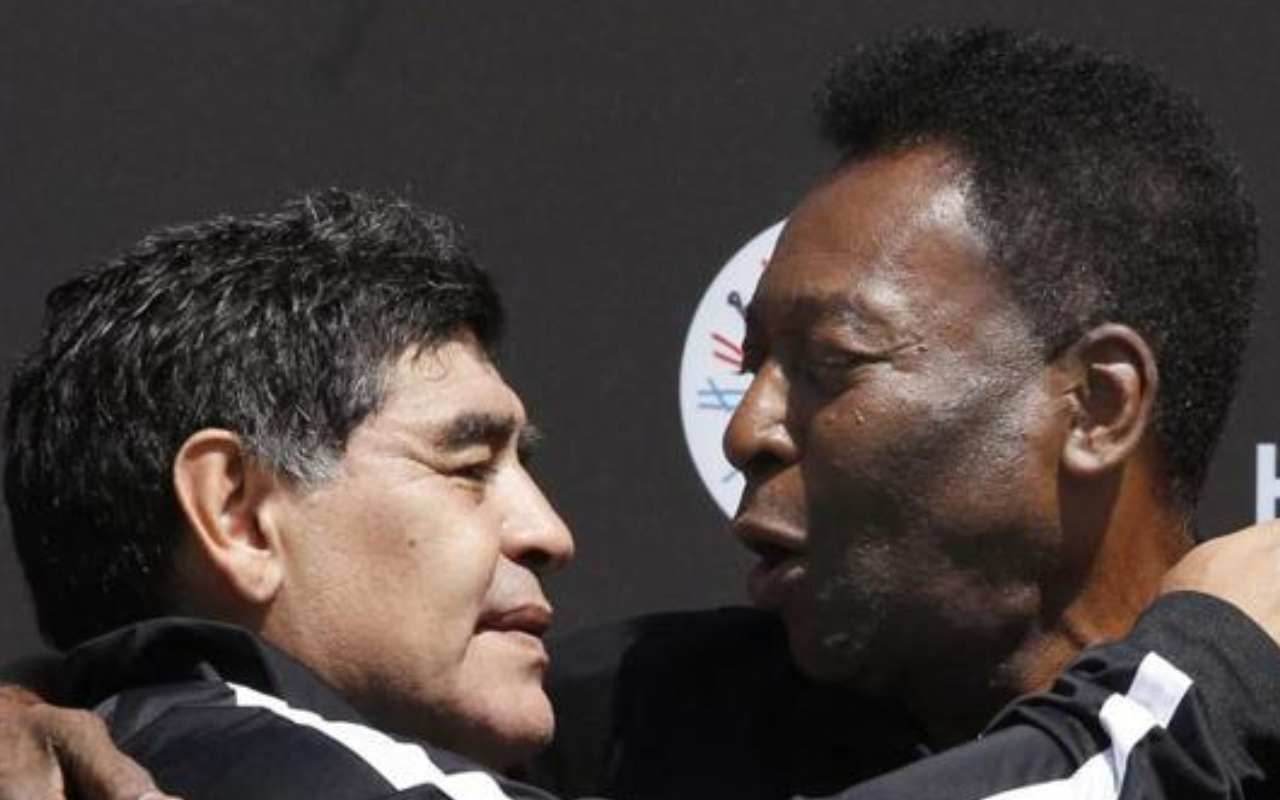 Pelé e Maradona