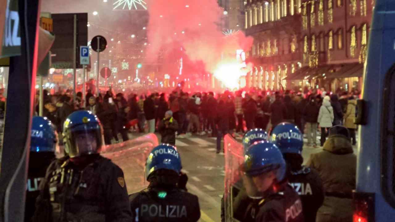 Tifosi marocchini in festa