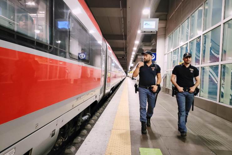 Polizia ferroviaria arresta un uomo