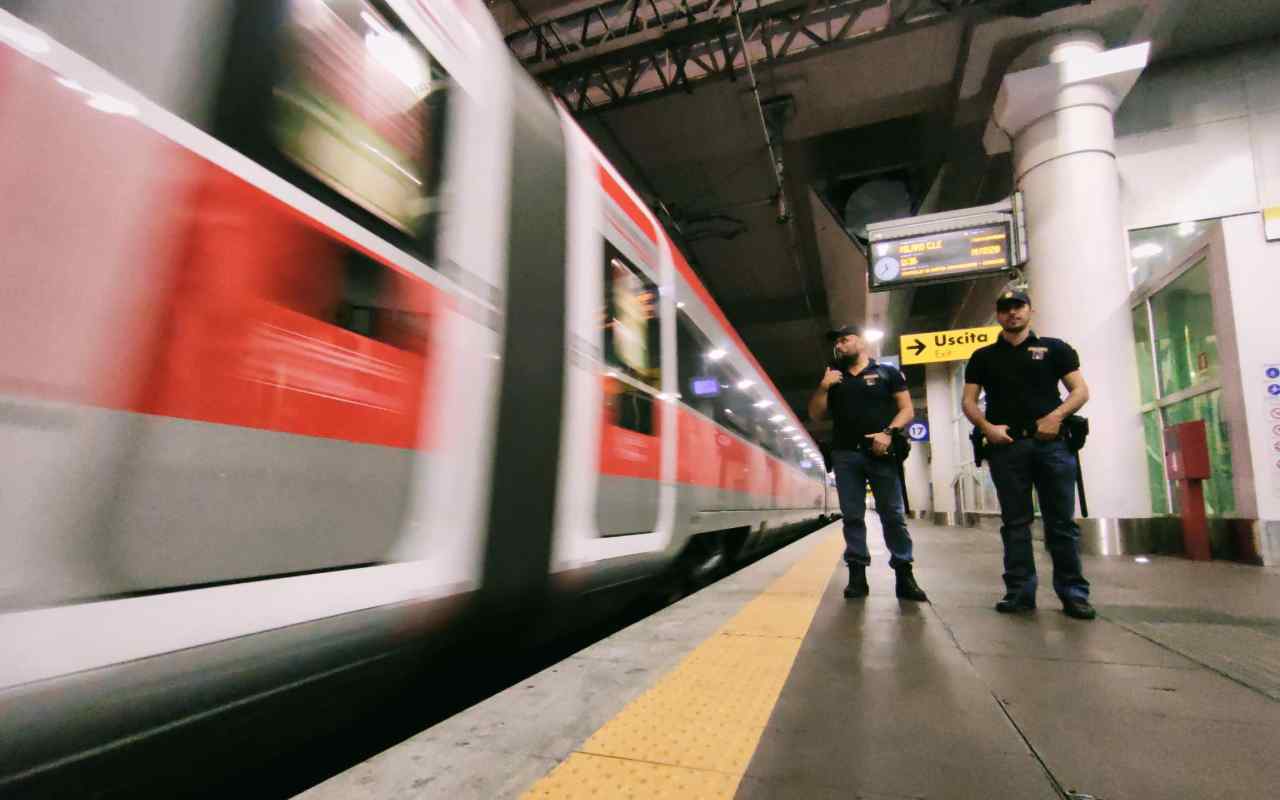 Polizia ferroviaria arresta un uomo