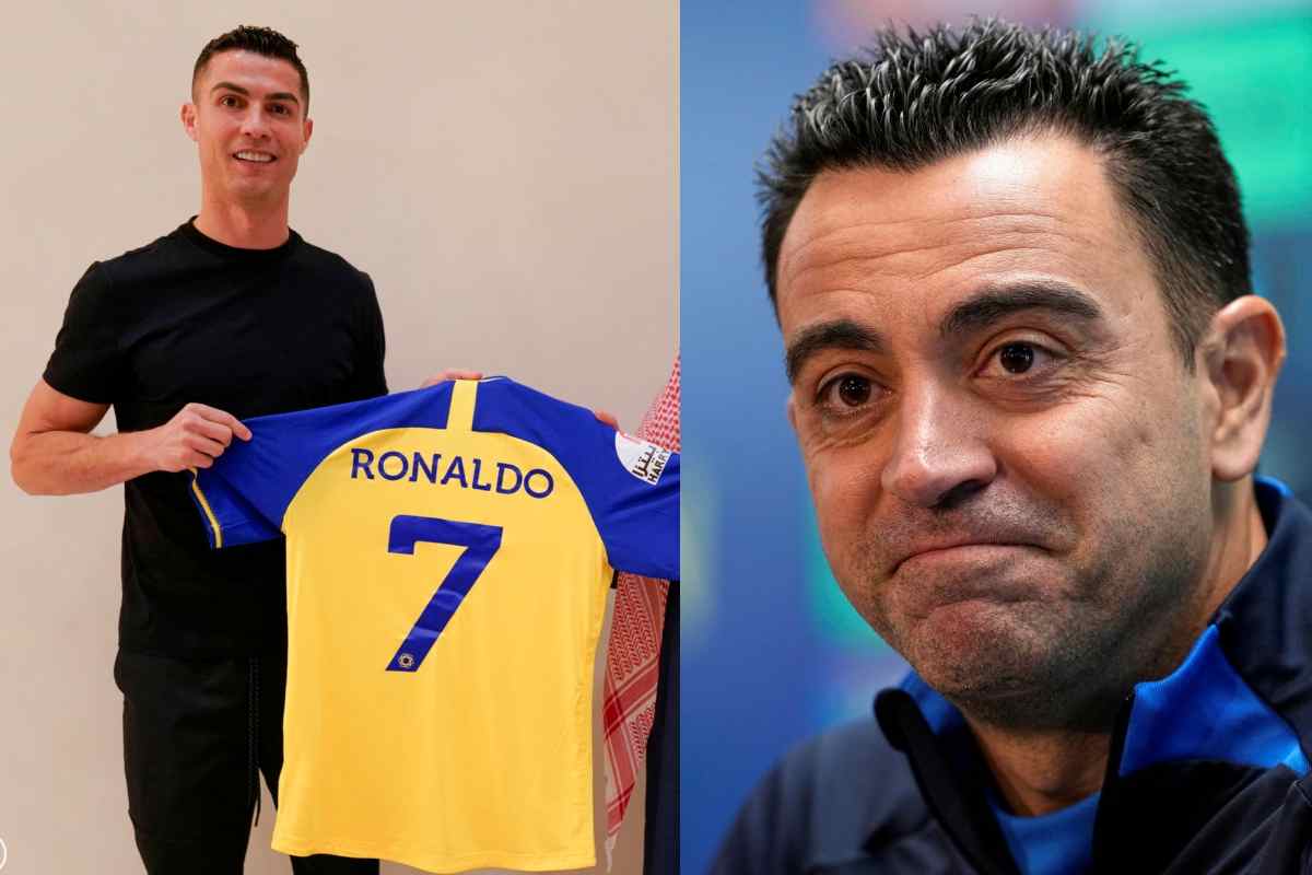 Cristiano Ronaldo e Xavi