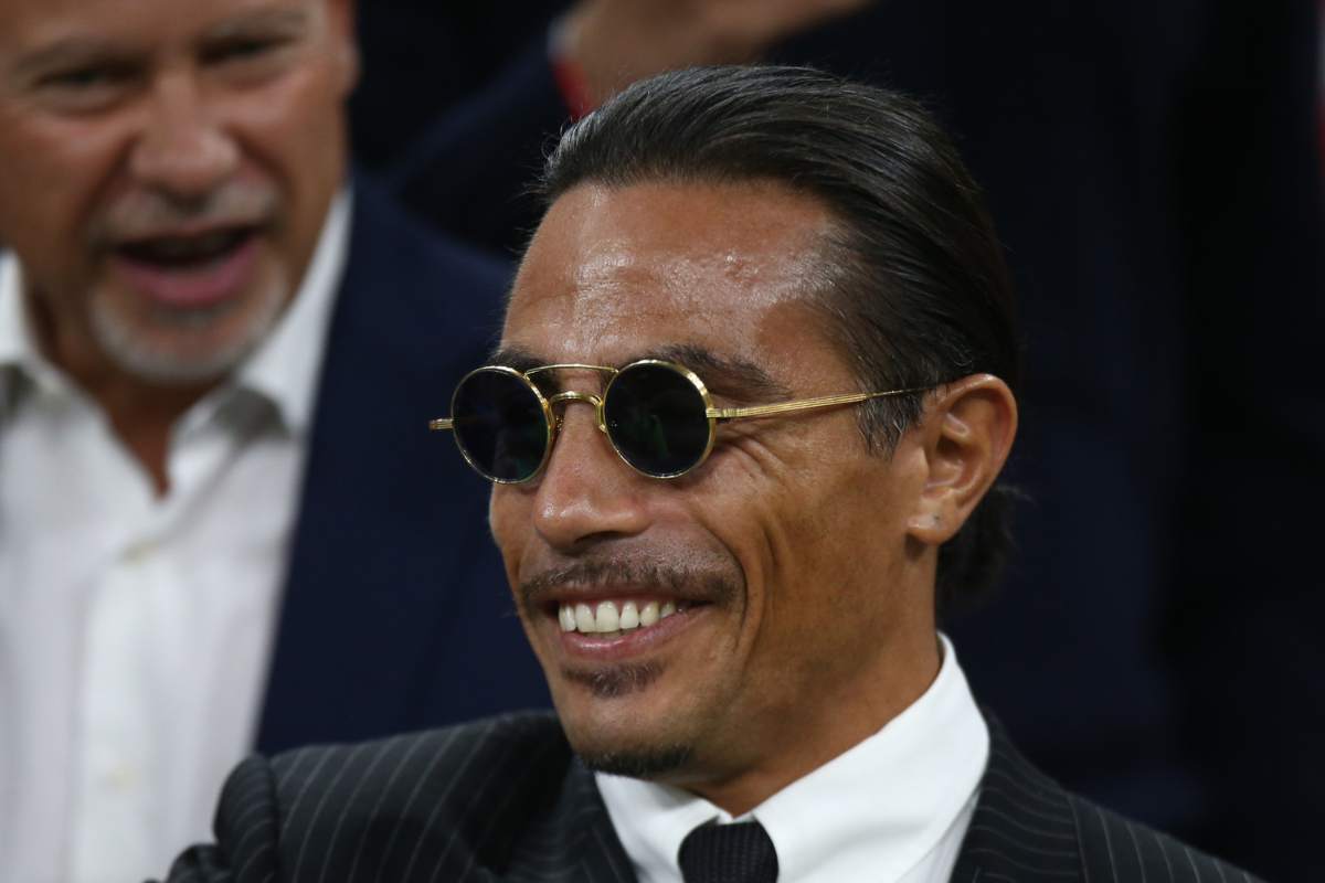 Salt Bae criticato da un ex calciatore di Serie A