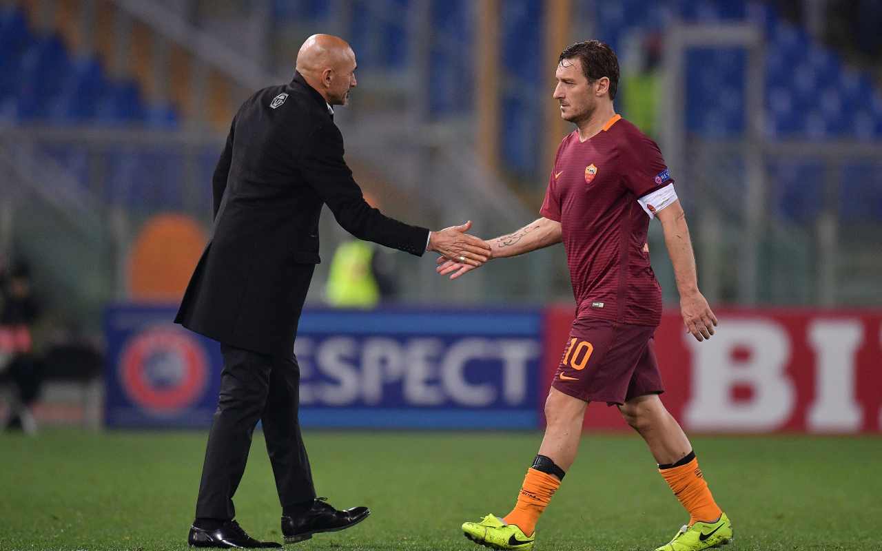 Spalletti e Totti