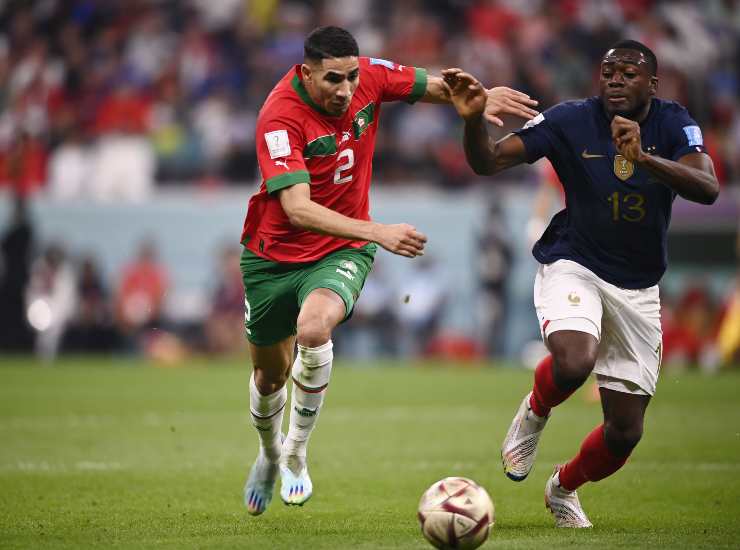 Tabellino Francia-Marocco