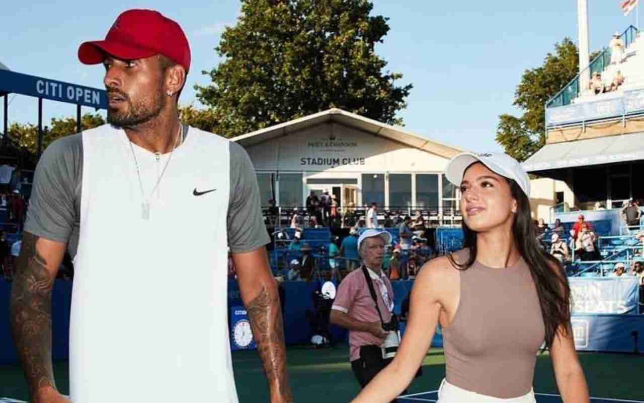 Nick Kyrgios al Roland Garros grazie alla fidanzata