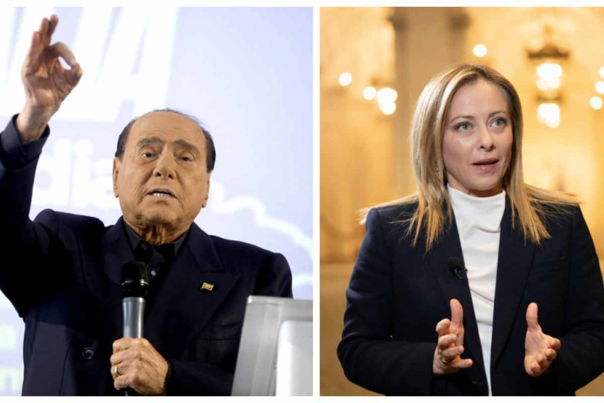 Berlusconi e Meloni