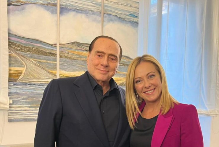 Berlusconi e Meloni