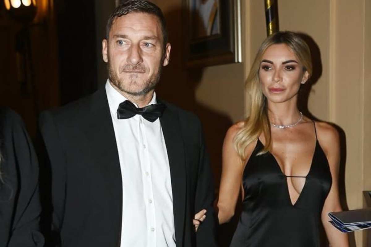 Francesco Totti e Noemi Bocchi Capodanno in Crociera