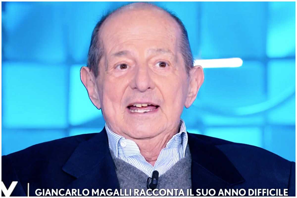 Giancarlo Magalli intervista tv