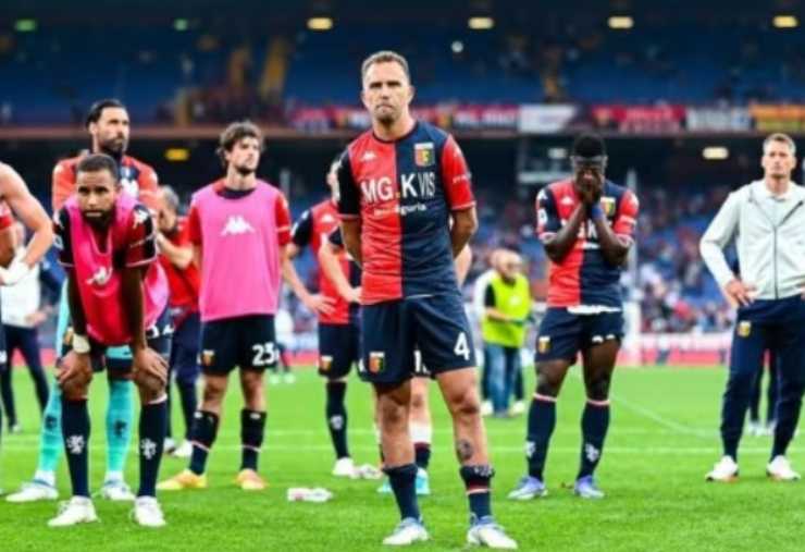 Il Genoa milita in serie B