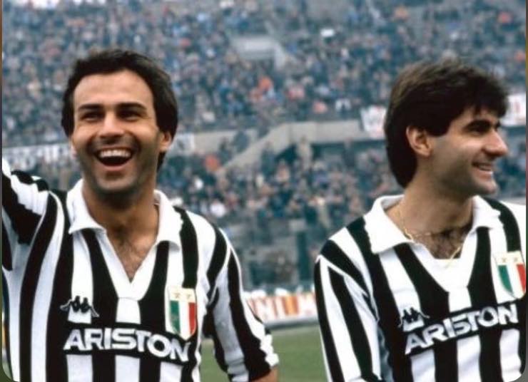 Massimo Briaschi Antonio Cabrini Juve 