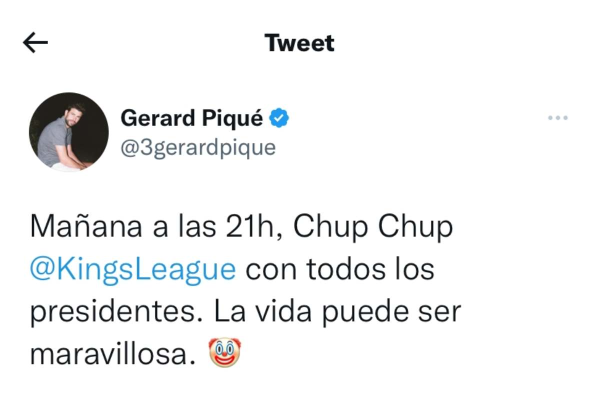 Gerard Piqué risponde alla canzone di Shakira