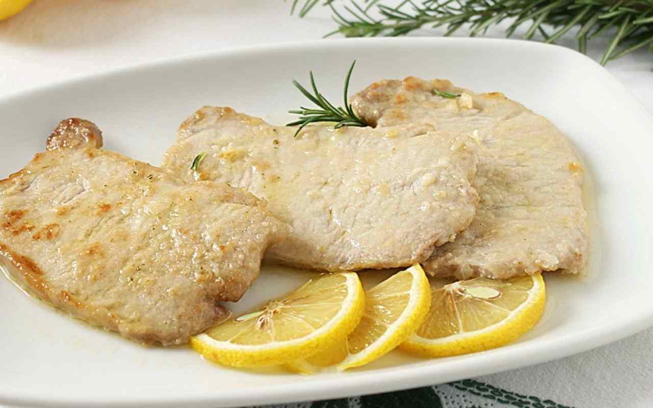 Scaloppine al limone