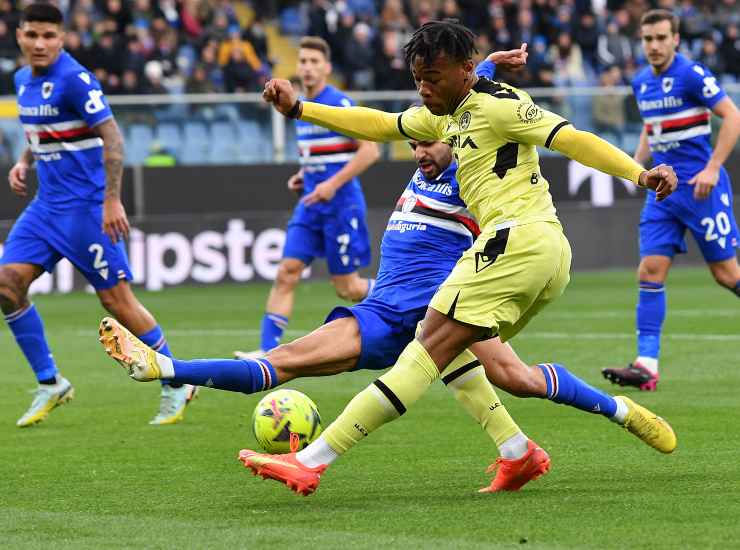 Tabellino Sampdoria-Napoli