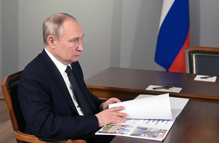 Elicottero di Putin schiantato