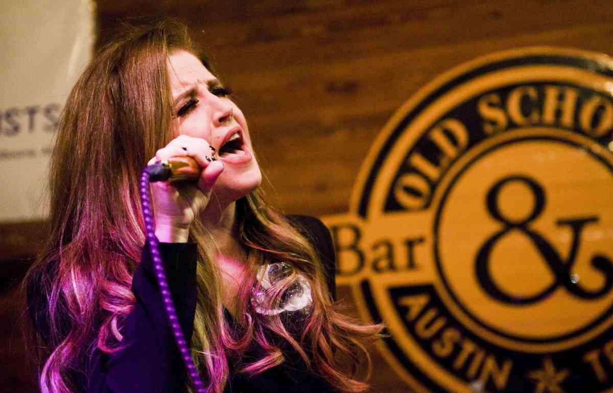La cantante