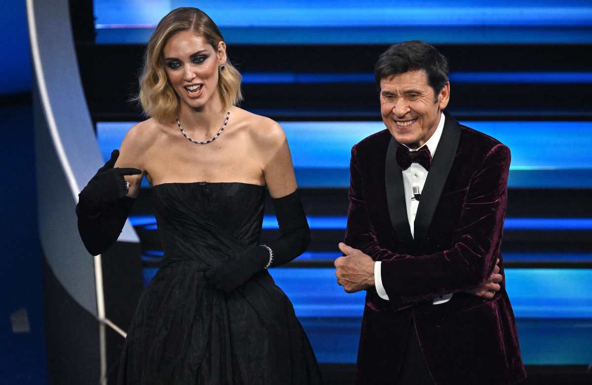 Ferragni a Sanremo 2023