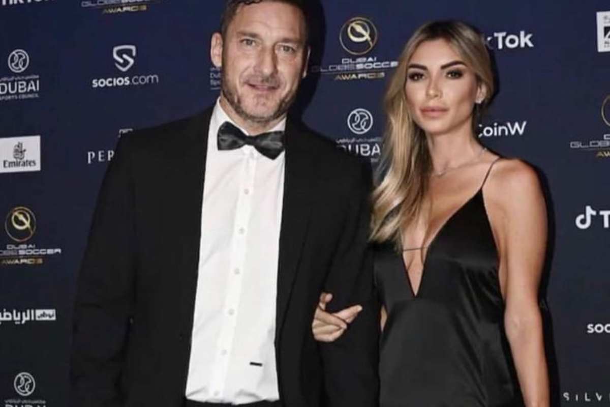 Francesco Totti e Noemi Bocchi Venezia