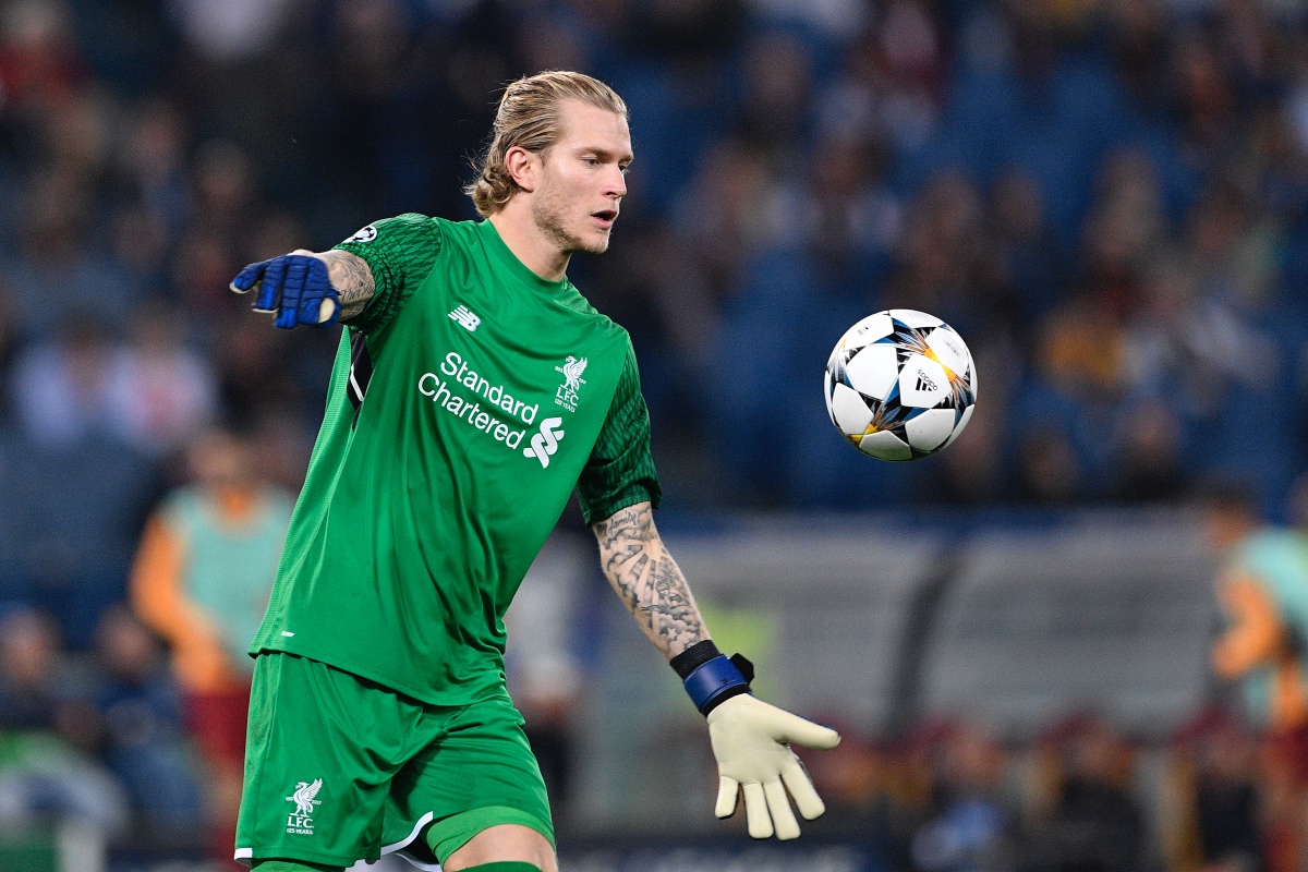 Karius con il Liverpool