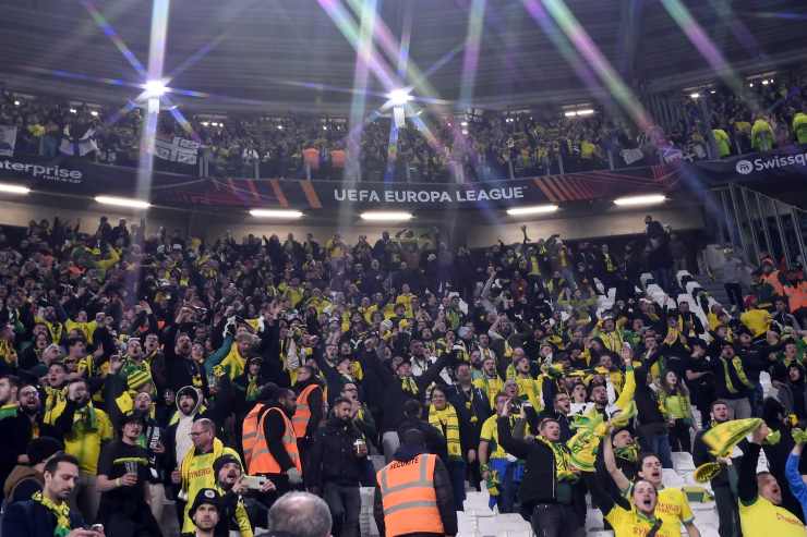 Tifosi del Nantes umiliano quelli della Juve