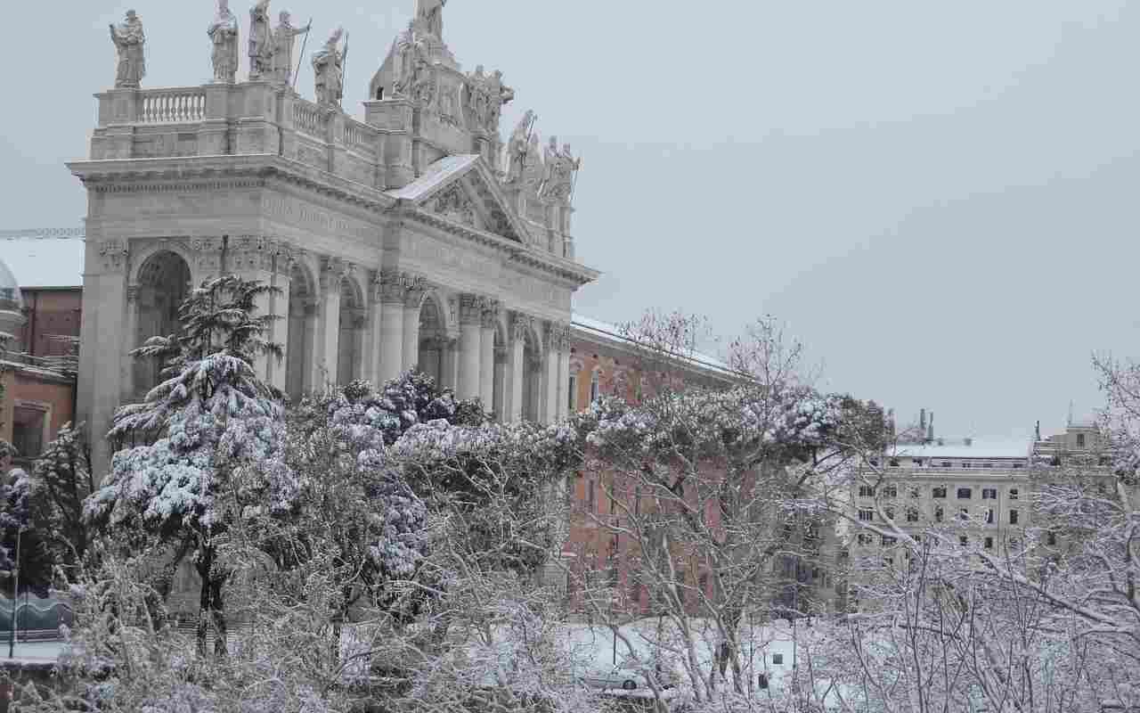 Neve a Roma