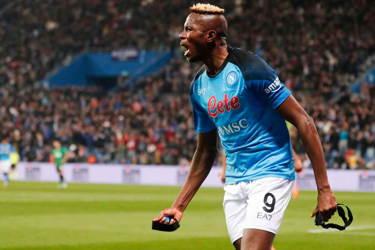 Osimhen napoli scudetto scaramanzia