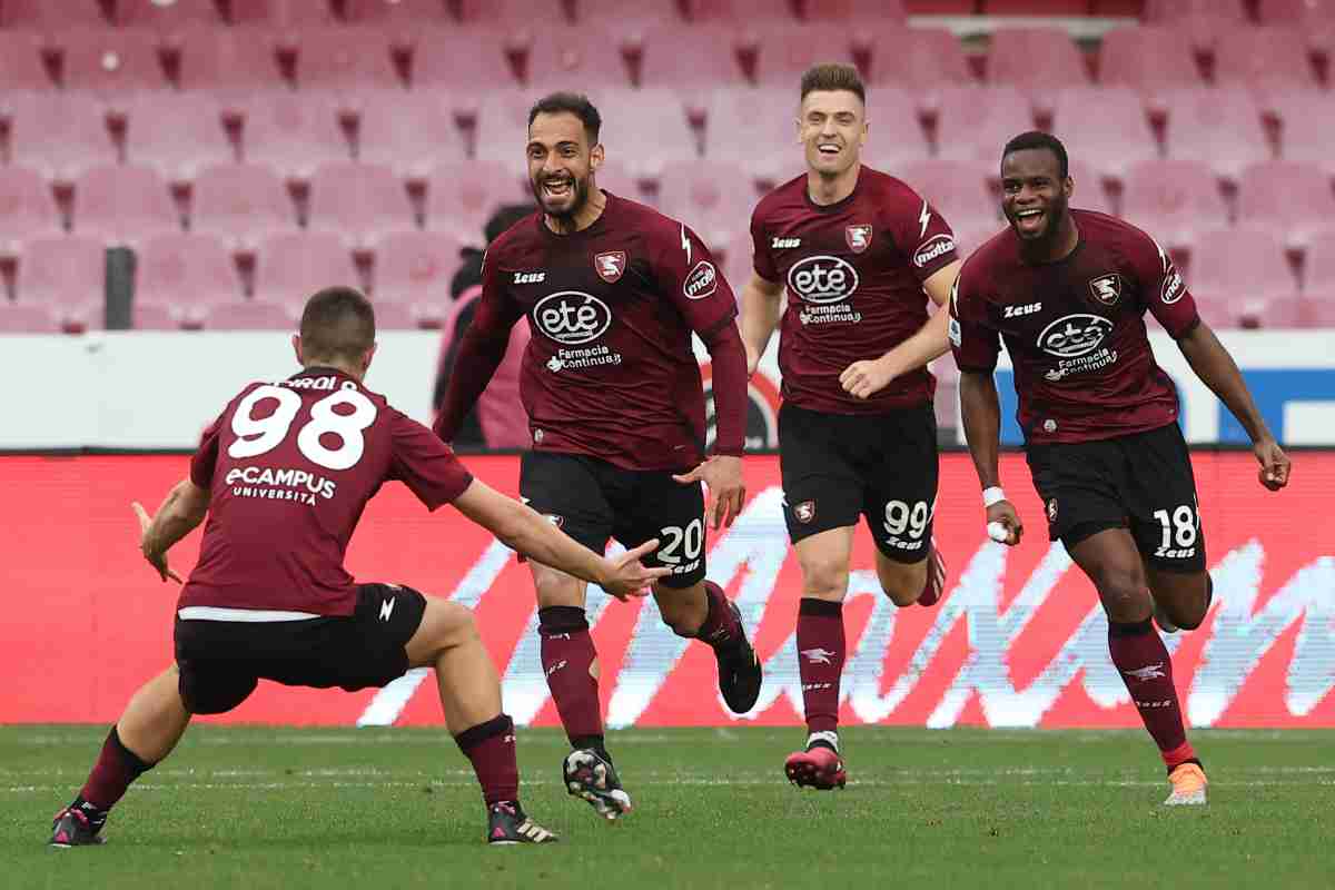 Salernitana-Monza resoconto