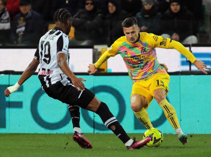 Udinese-Spezia tabellino