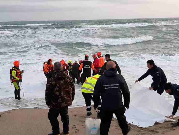 Strage di Steccato di Cutro, foto Ansa