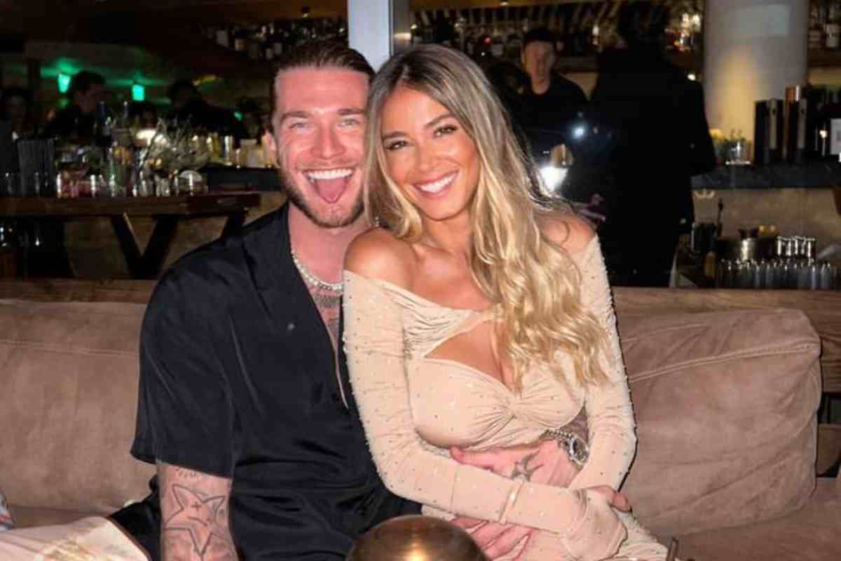 Loris Karius e Diletta Leotta figlio