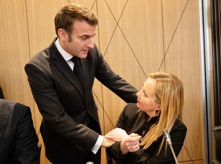 Meloni e Macron