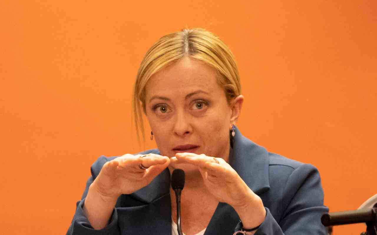 La premier Giorgia Meloni