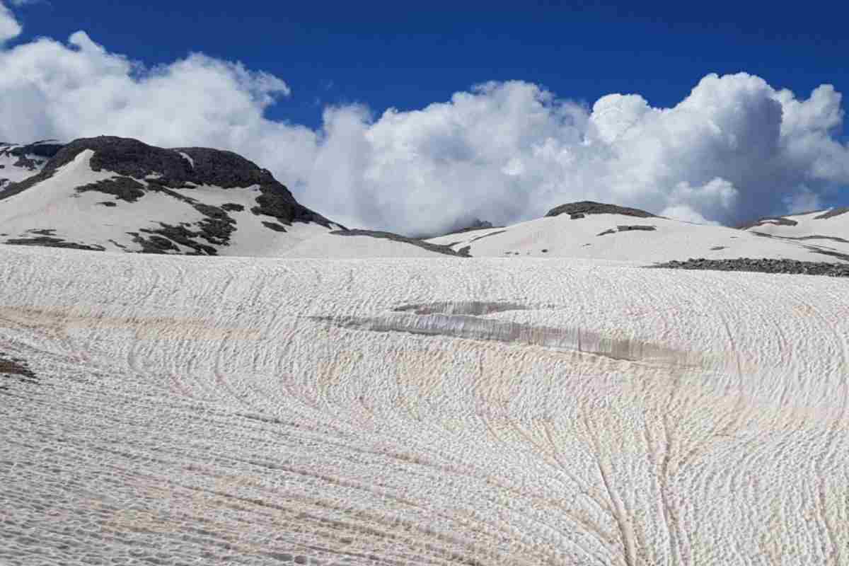 Incidente sulla neve