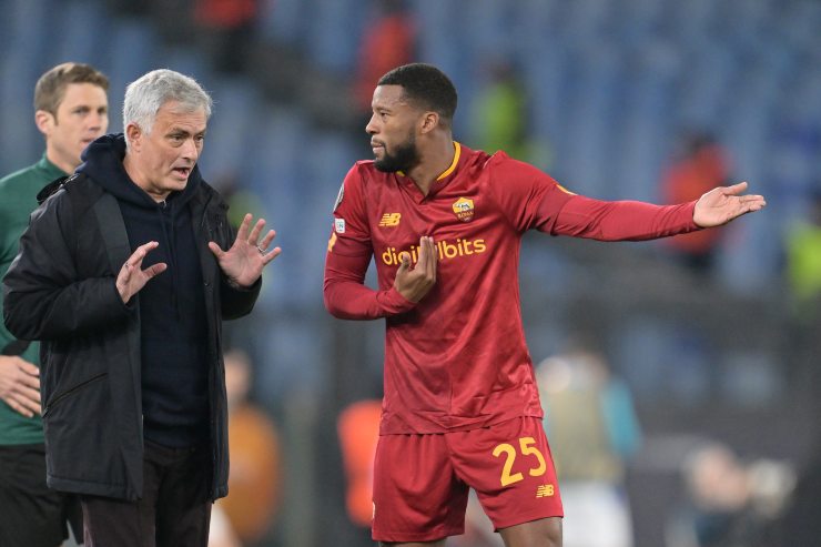 Mourinho e Wijnaldum 