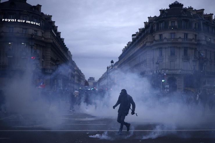 Proteste Parigi 