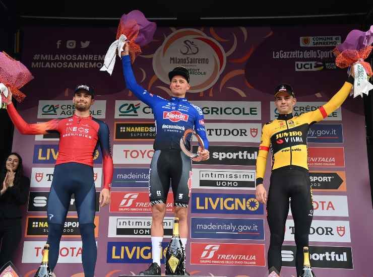 Podio Milano-Sanremo