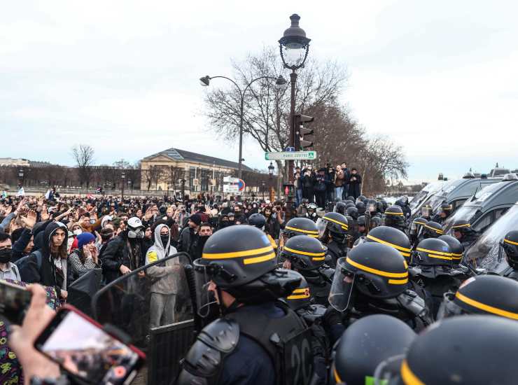 Proteste Francia