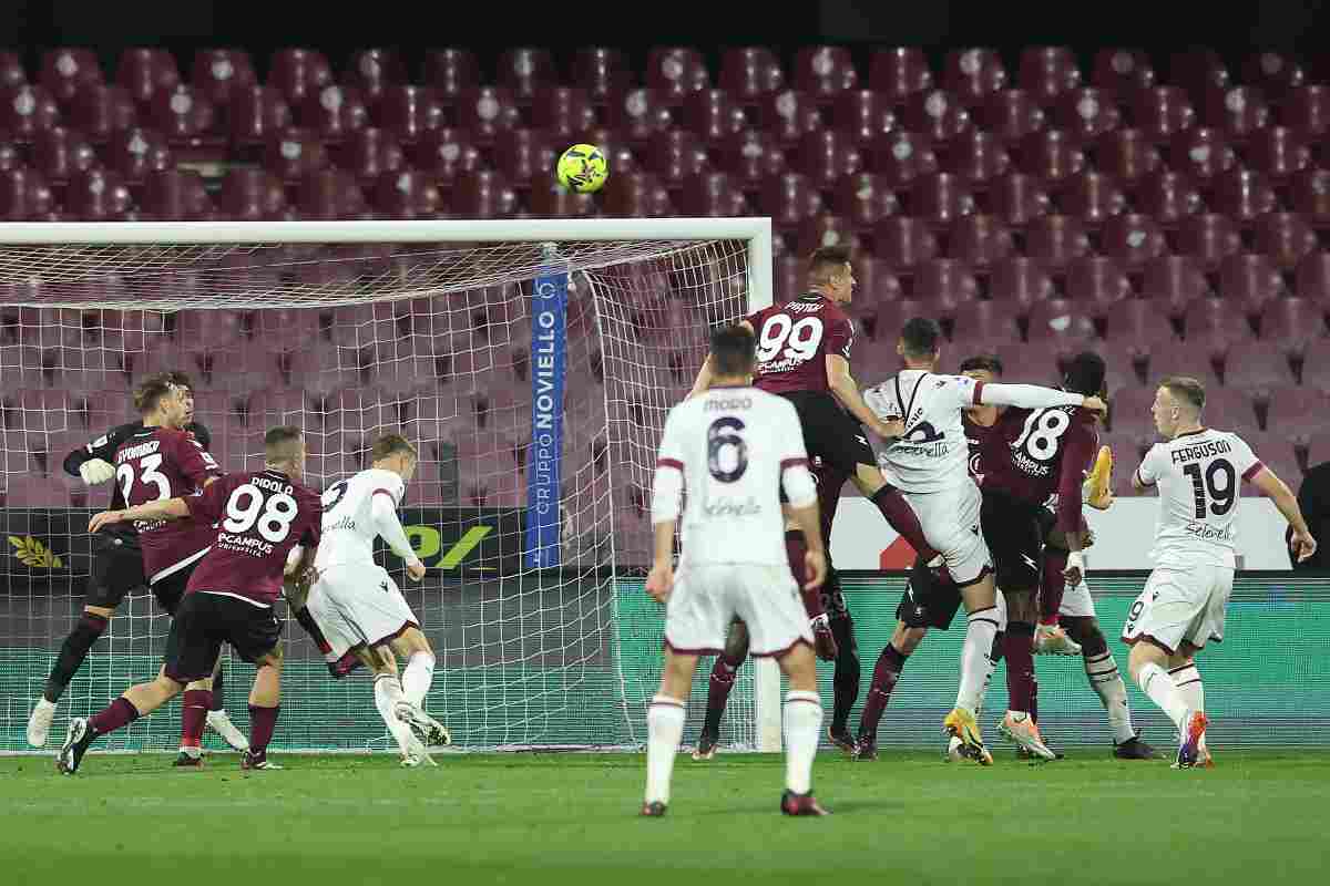 Salernitana-Bologna