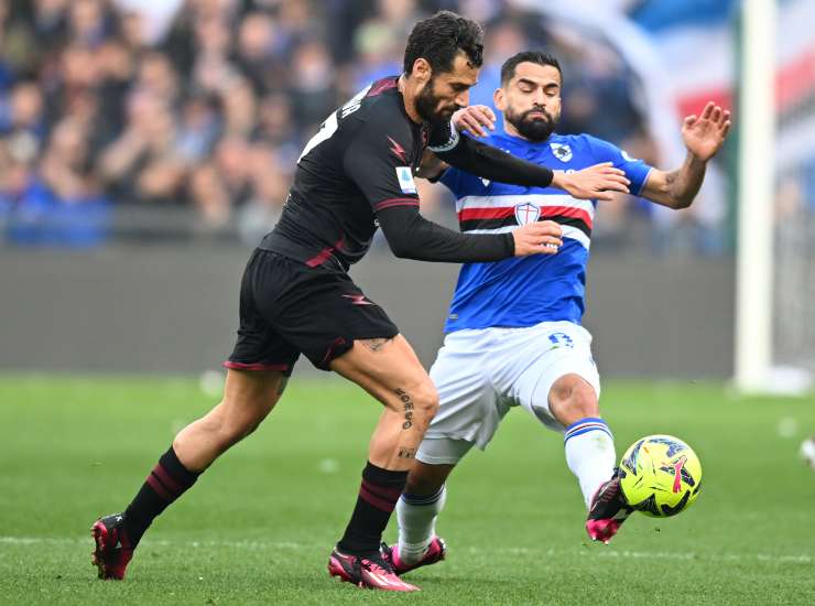 Sampdoria-Salernitana tabellino