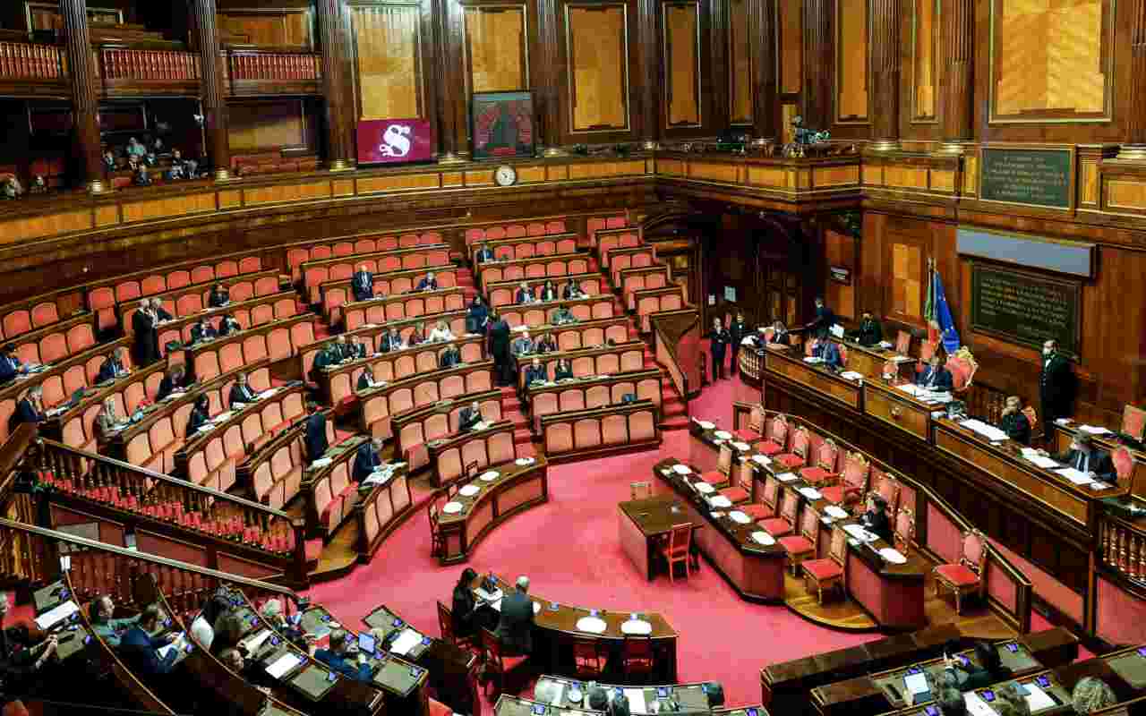 Scontro in Senato