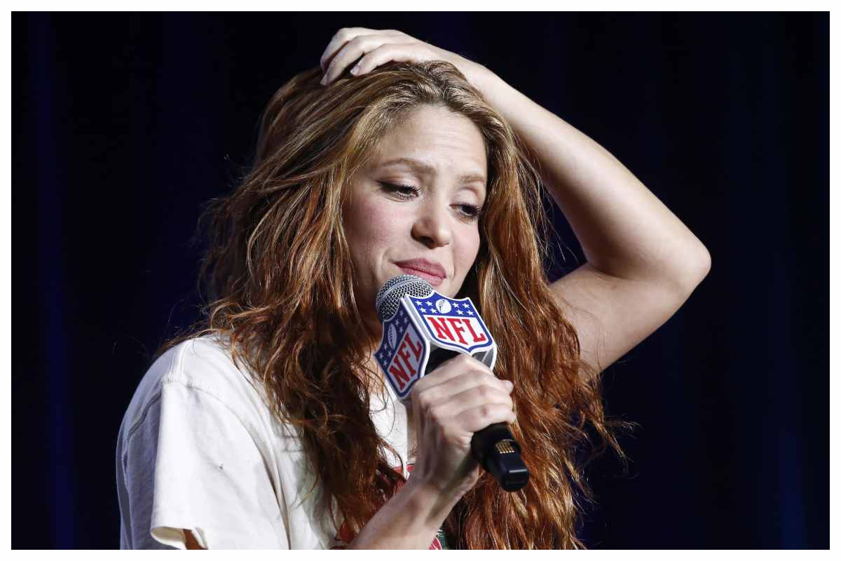 Shakira preoccupata