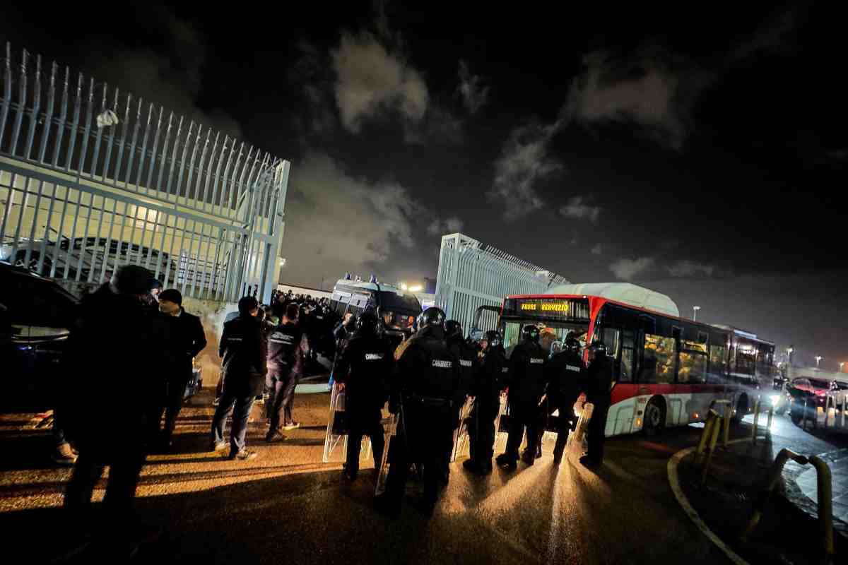 Momenti di tensione in città