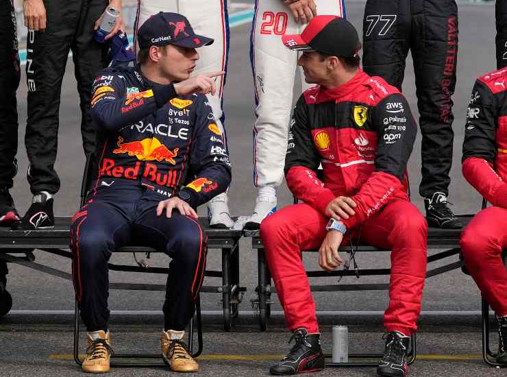 Verstappen e Leclerc