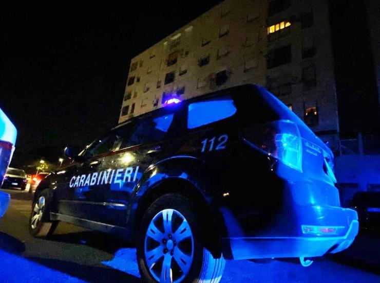 Carabinieri incidente