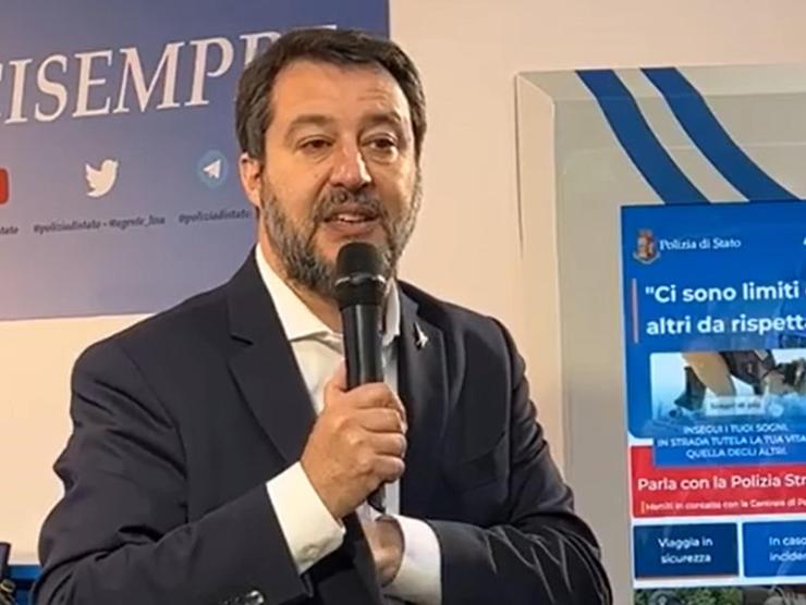 Matteo Salvini, ministro delle Infrastrutture