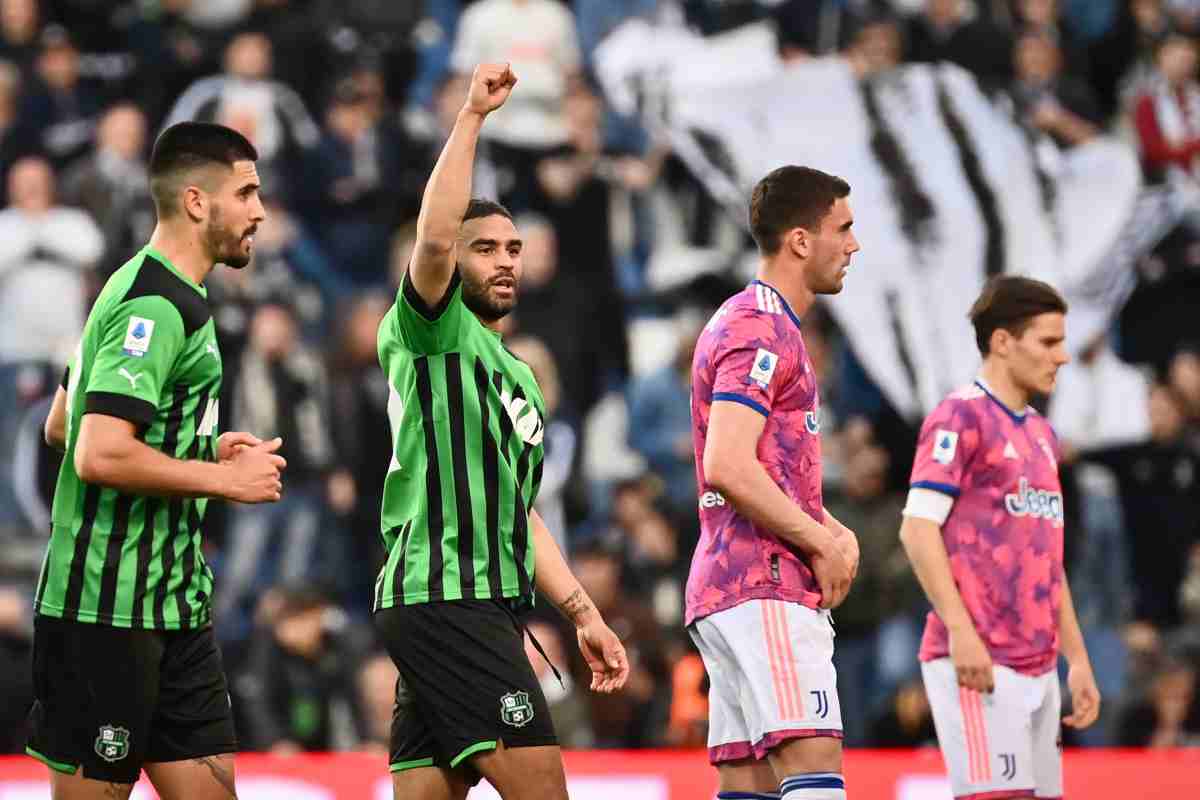 Sassuolo-Juventus resoconto