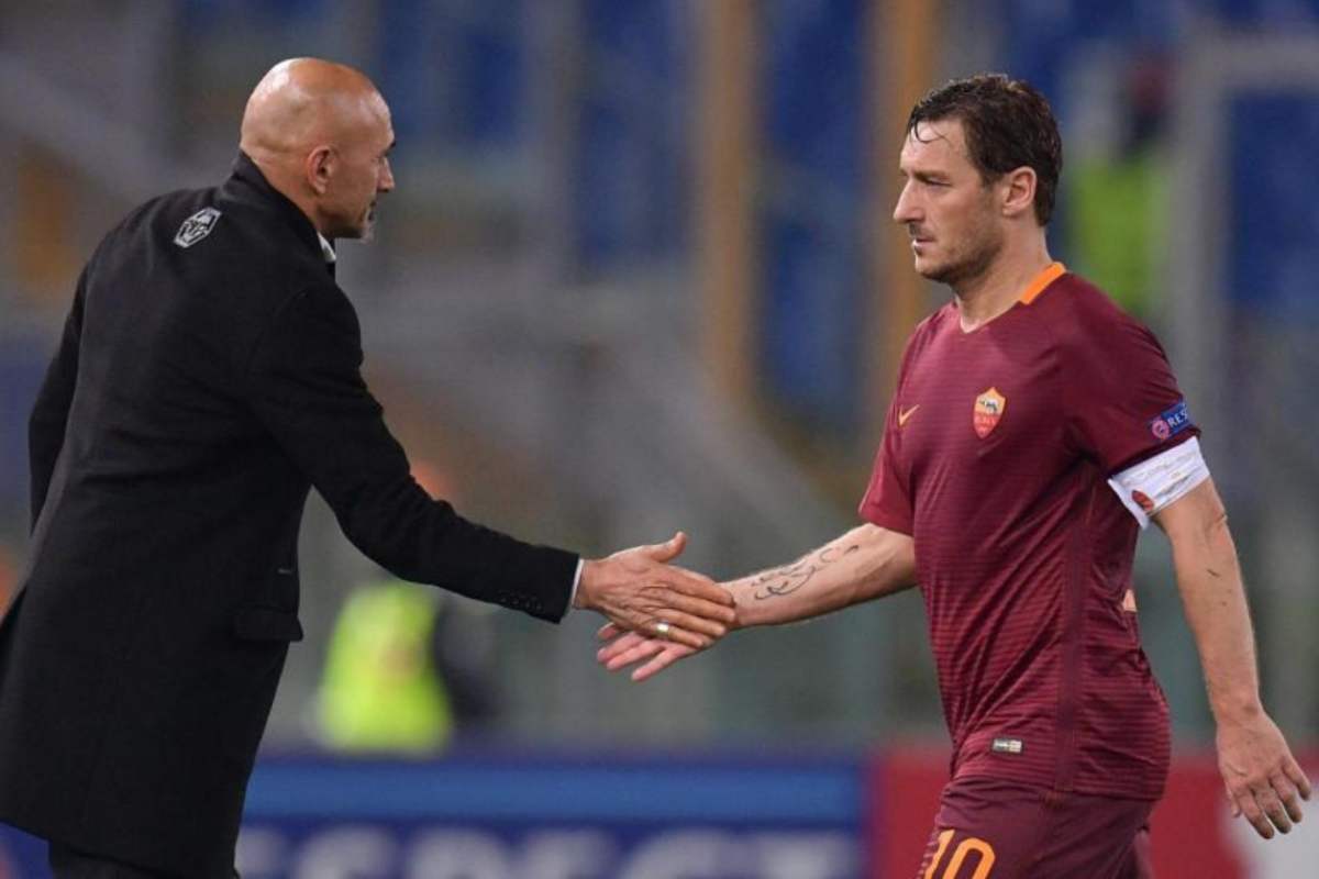 Spalletti e Totti